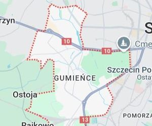 Google Maps - Szczecin osiedka 