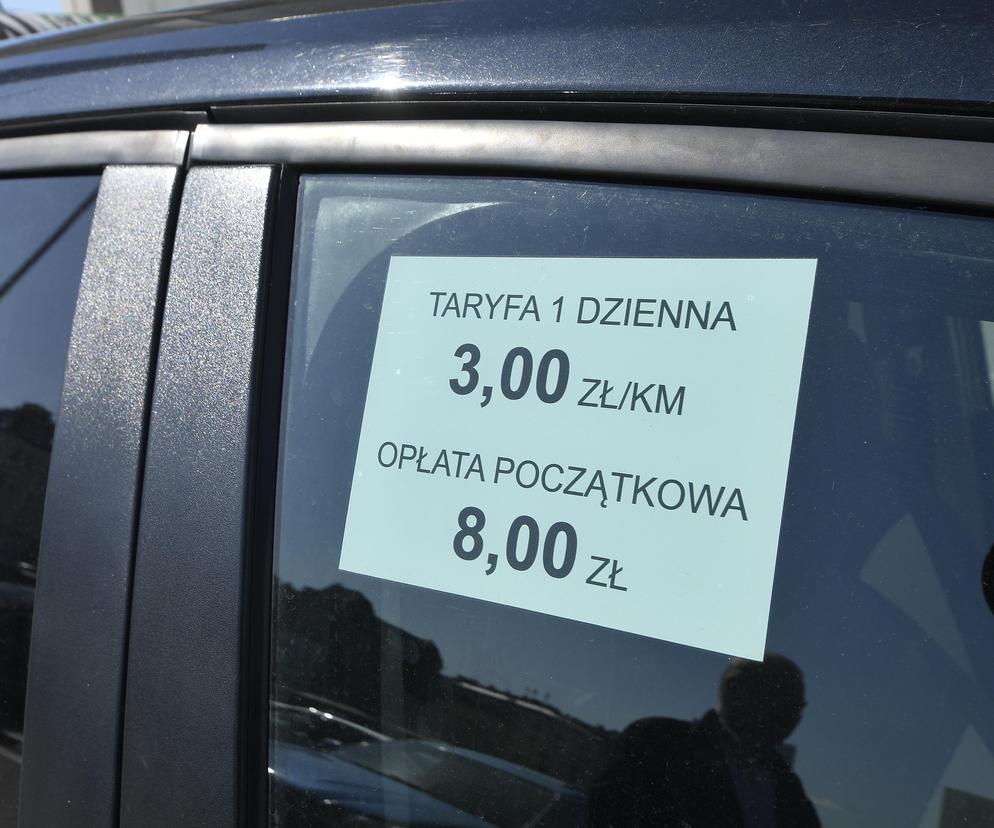 Taksówka w Warszawie
