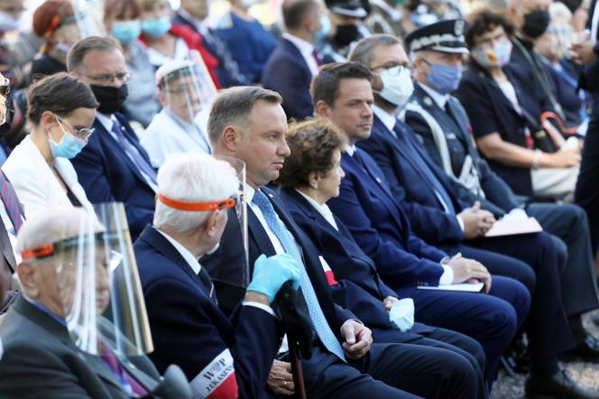 Powstańcy Warszawscy spotkali się z prezydentami Dudą i Trzaskowskim 
