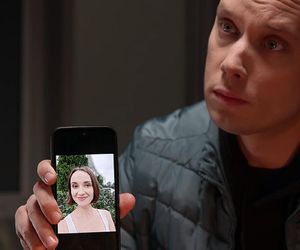 Pierwsza miłość odc. 3950. Melka (Ewa Jakubowicz), Piotrek (Michał Mikołajczak)