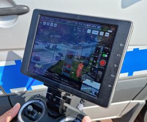 Policyjnym dronem na kierowców w Lesznie. Znów posypały się mandaty