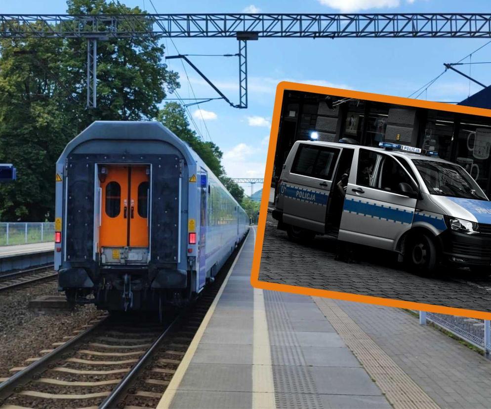 Pijana matka jechała z 8-letnią córką pociągiem do Wrocławia. Pasażerowie wezwali policję