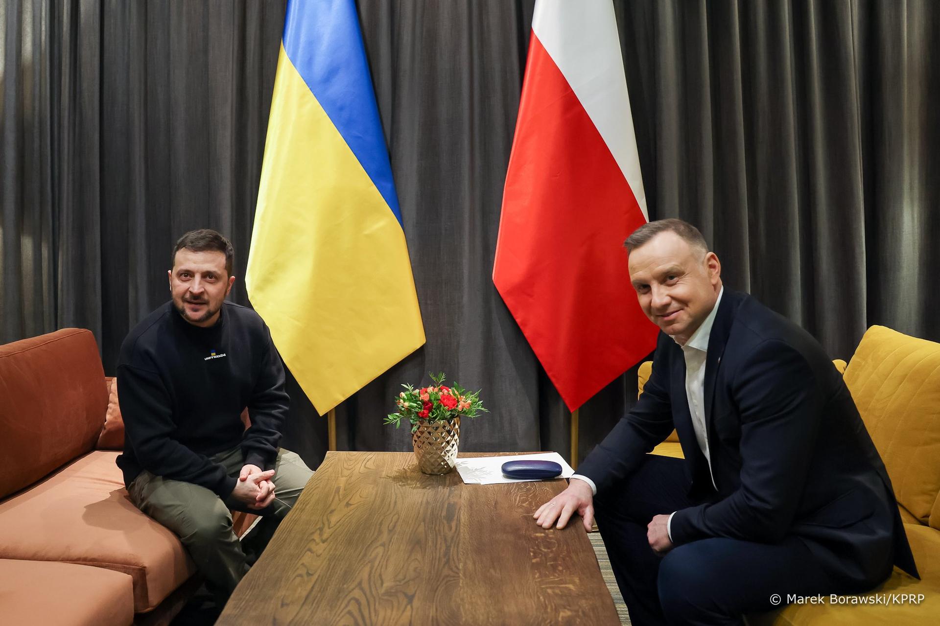 Duda, Zełenski