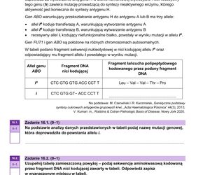 Matura 2025 z biologii – ARKUSZ Formuła 2023