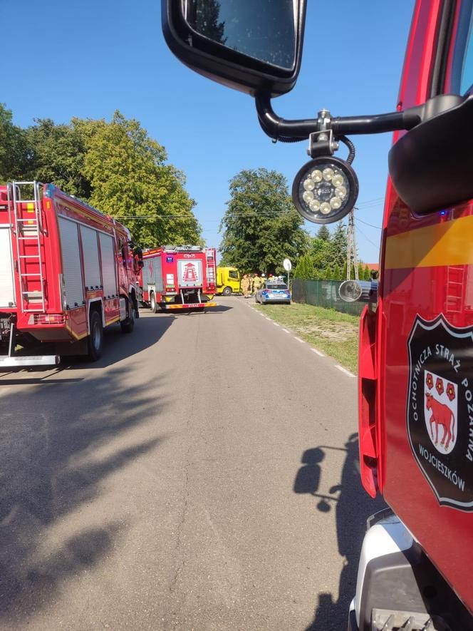 Wypadek w Siedliskach. Zderzenie osobówki i autolawety!