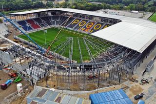 Budowa stadionu w Szczecinie - wrzesień 2021