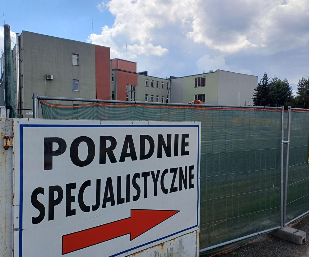 Rewolucja w ostrzeszowskim szpitalu. Trwa budowa nowego skrzydła
