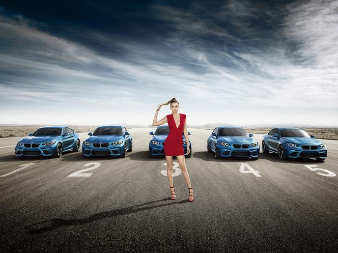 Gigi Hadid w sexy czerownej mini reklamuje BMW! Kto ma