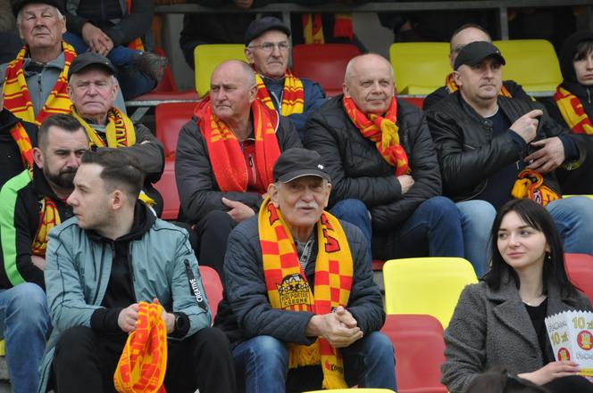 Korona Kielce - Jagiellonia Białystok. Zółto-czerwone derby w obiektywie