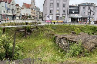 Teren przed Wysoką Bramą w Olsztynie