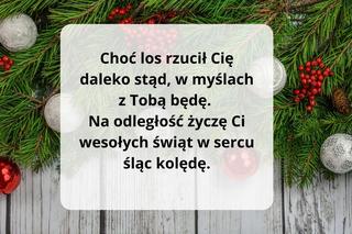 Boże Narodzenie 2023. Życzenia świąteczne, SMS, krótkie wierszyki
