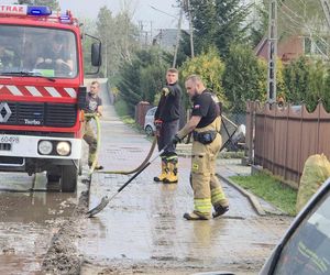 Pawłosiów po powodzi.