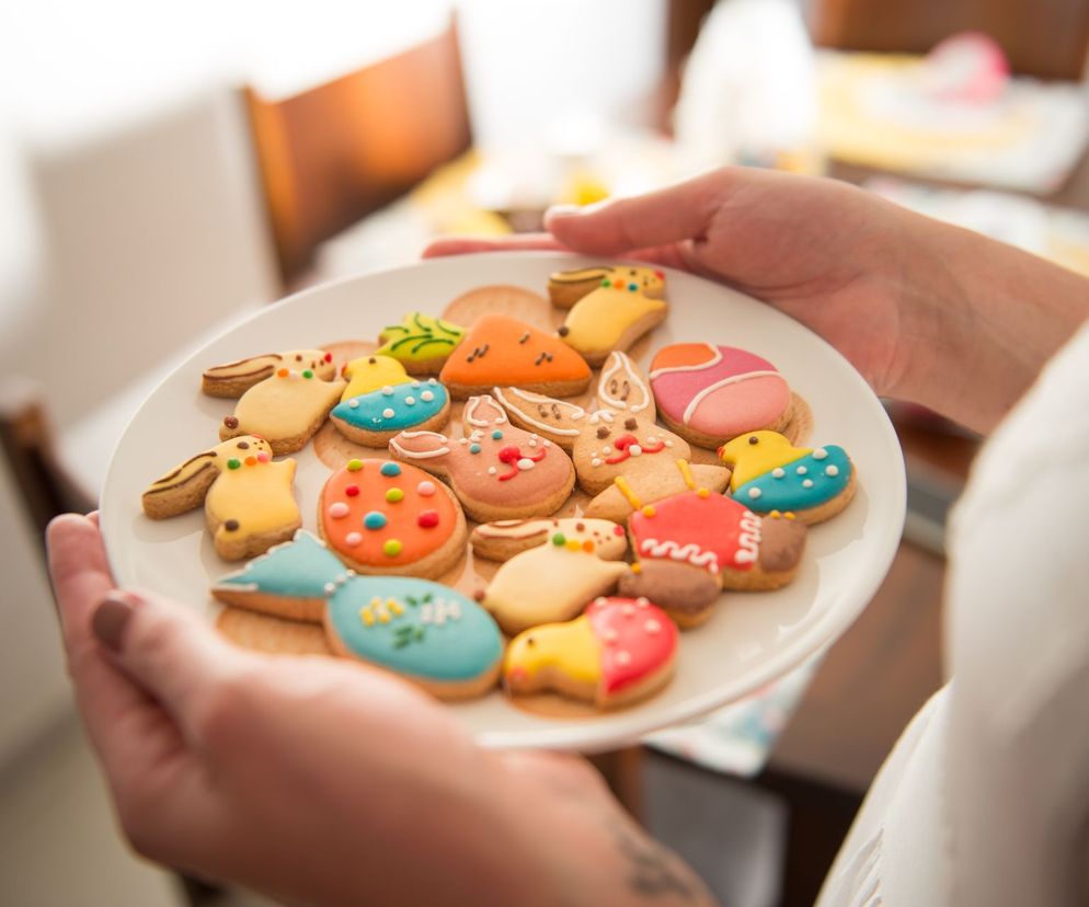 ciasteczka maślane z lukrem