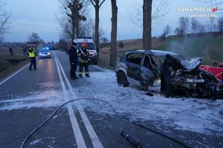 Tragedia w Jastrzębiu Zdroju: 40-letni mężczyzna zginął w wypadku [ZDJĘCIA]