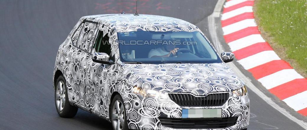 Skoda Fabia 2015 na zdjęciach szpiegowskich