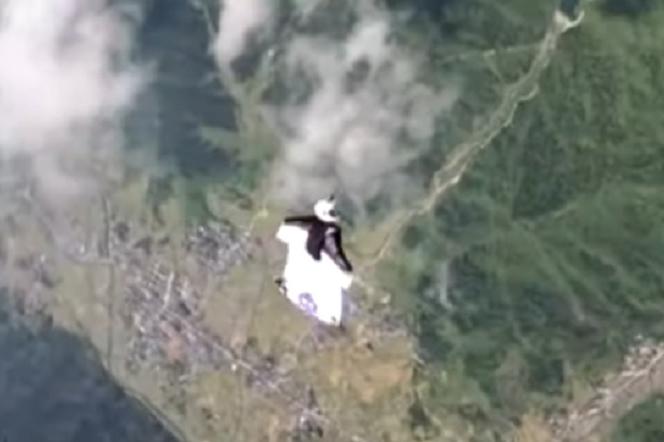 Dramatyczny wypadek podczas wingsuitingu
