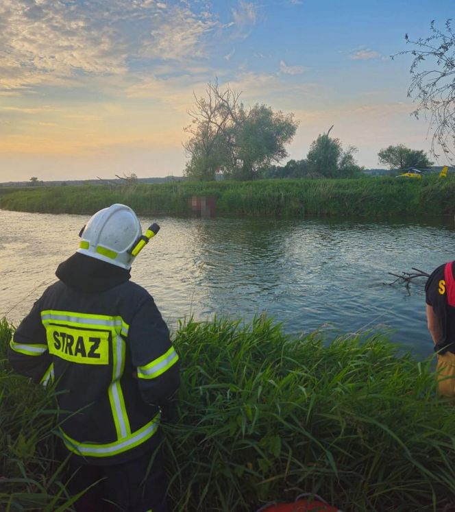 16-latek utonął w Wieprzu pod Puławami. Na wszystko patrzył jego kolega [ZDJĘCIA]