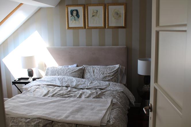 Aranżacja sypialni w domu stylistki Doroty Williams