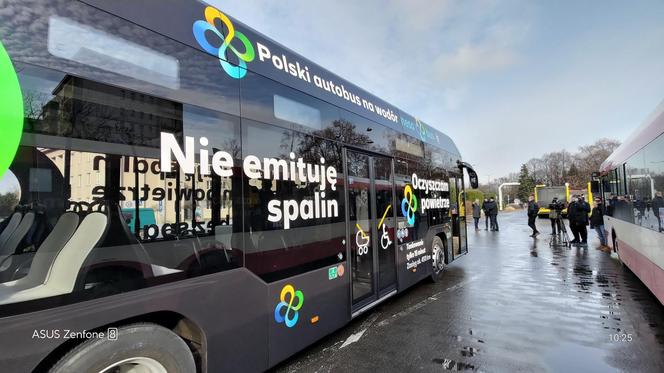 Sosnowiec testuje wodorowy autobus