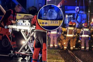 40-letnia rowerzystka wciągnięta pod pędzący tramwaj. „Liczne obrażenia ciała”