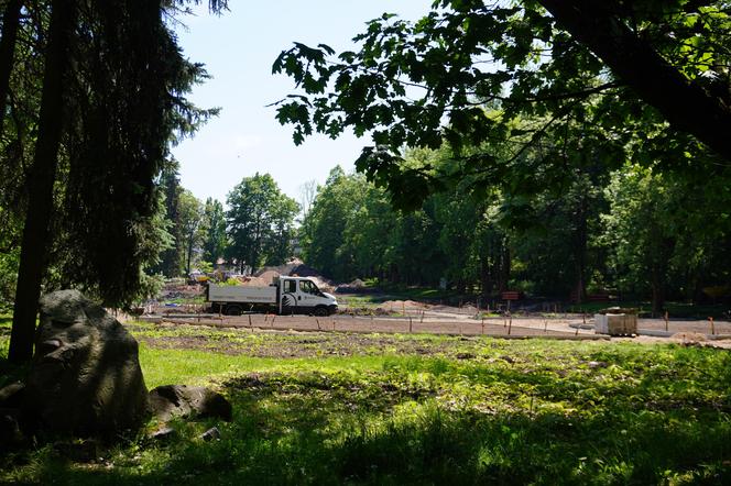 Rewitalizacja Parku Planty. Tak wyglądają majowe prace w centrum Białegostoku