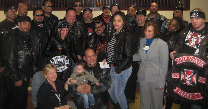 Nowy Jork. Harleyowcy z wizytą u chorych dzieci