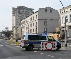 Utrudnienia związane z rozbiórką Związkowca