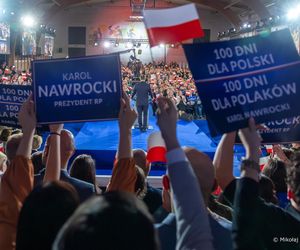 Prezydeny Nawrocki w Mińsku Mazowieckim