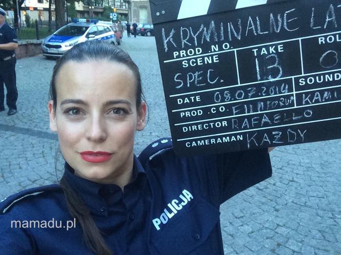 Anna Mucha policjantką na festiwalu "Kameralne Lato".