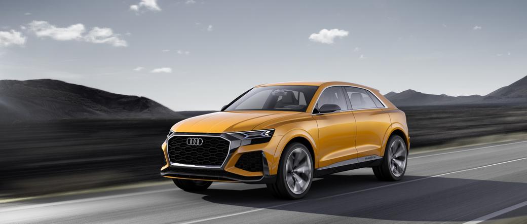 Nowatorskie Audi Q8 sport concept