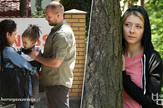 Barwy szczęścia. Daniel (Dawid Kartaszewicz), Honorata (Anna Smołowik), Sara (Dominika Kimaty)