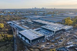 Budowa zajezdni, stan prac styczeń 2024