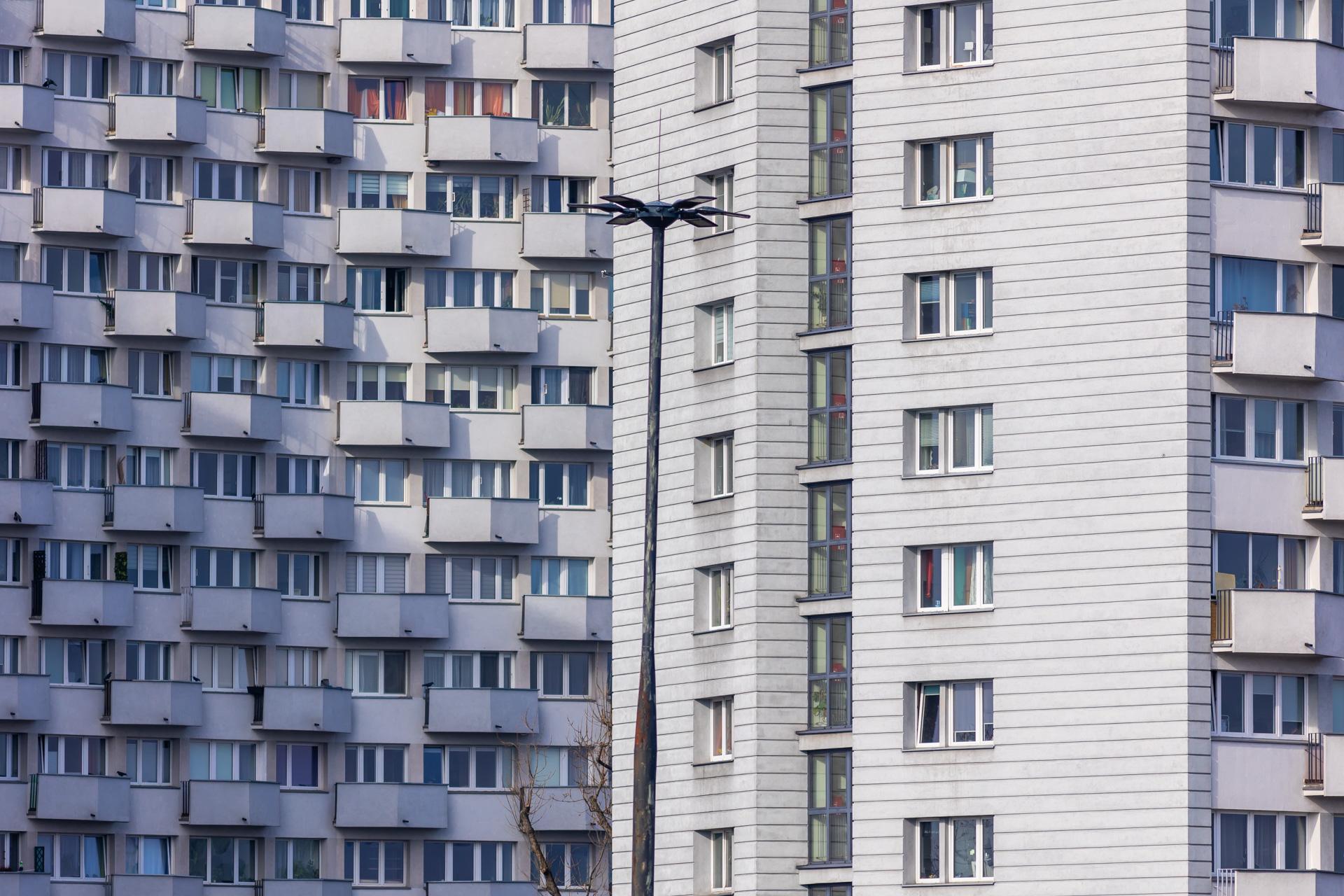 Iksy z Osiedla Torwar - zdjęcia. Jedne z najpiękniejszych bloków PRL w Warszawie