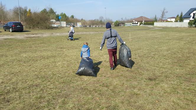 Sprzątanie na bydgoskim Miedzyniu