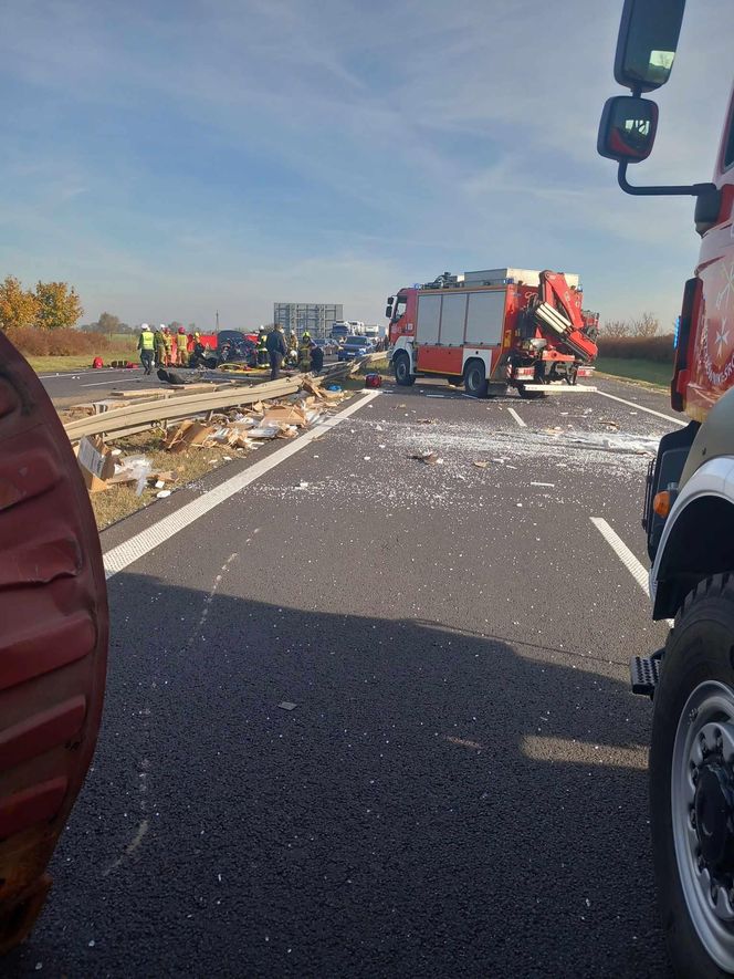 Tragiczny wypadek na S5 pod Poznaniem! Nie żyje 22-latek 