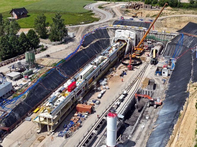 Najdłuższy tunel kolejowy w Polsce powstaje w Małopolsce