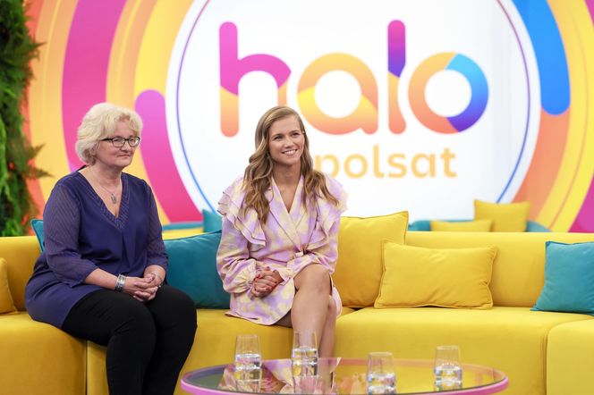  Agnieszka Kaczorowska z mamą w "Halo, tu Polsat"