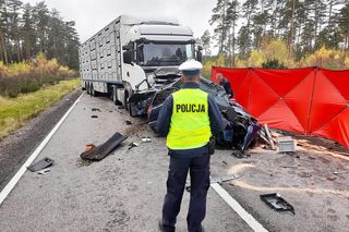 Trzy osoby zginęły, z auta nic nie zostało [ZDJĘCIA]