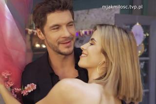 M jak miłość po wakacjach 2023. Marcin (Mikołaj Roznerski), Kama (Michalina Sosna)