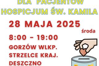 Zbiórka datków na rzecz gorzowskiego hospicjum
