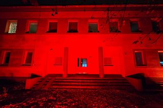 Grudziądz zaświecił się na czerwono