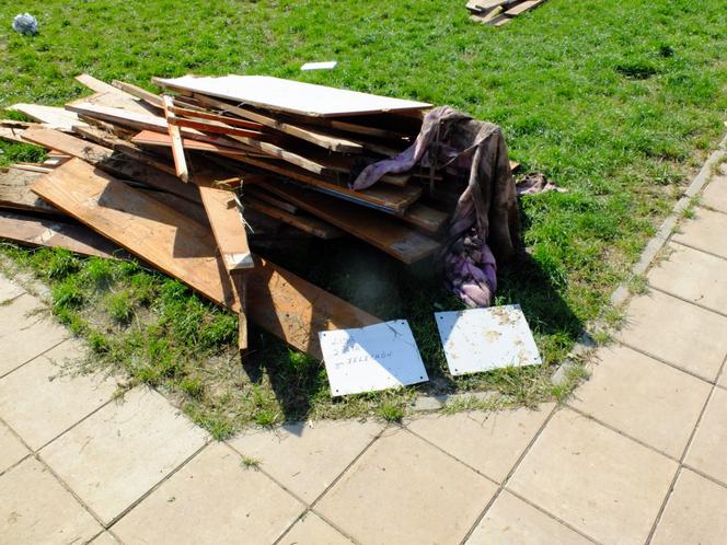 Trąba powietrzna przeszła przez schronisko dla psów. Psiakom na szczęście nic się nie stało, straty materialne są niestety duże
