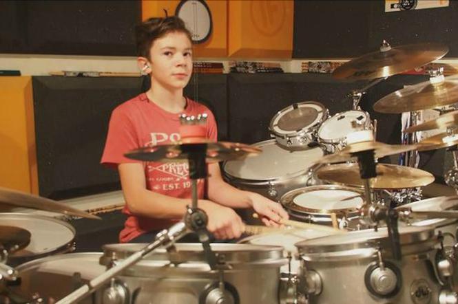 Igor Falęcki - 13-letni wirtuoz perkusji z Polski. Jego filmiki obejrzano ponad 200 milionów razy