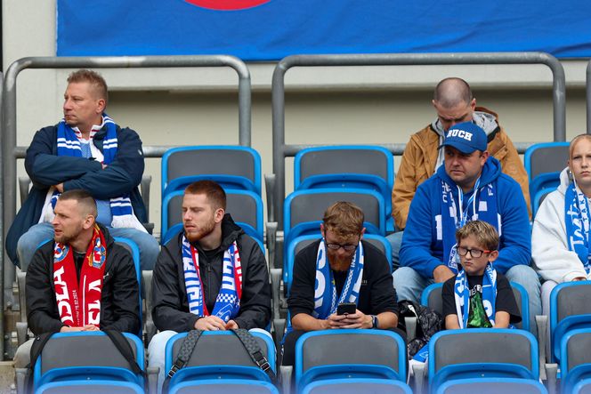 Kibice na meczu Ruch Chorzów - ŁKS