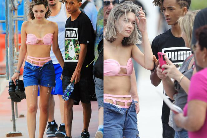 Jaden Smith i Sarah Snyder