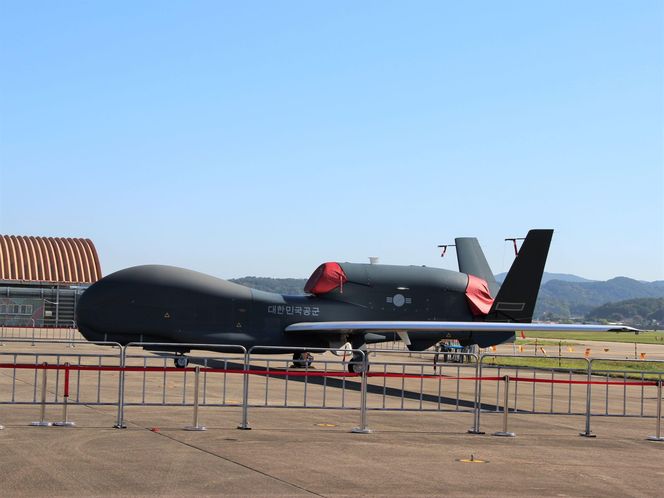 RQ-4 Global Hawk.  Sacheon Air Show 2024