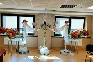 Dorota i Krzysztof wzięli ślub w Narodowym Instytucie Onkologii w Gliwicach