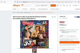 Kolejna aukcja Macieja Musiała dla WOŚP. Fani Rodzinki.pl oszaleją z radości. Będzie kolejny rekord?