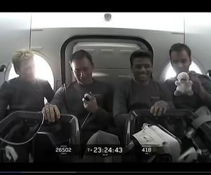 Oficjalnego powitania na ISS
