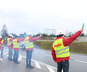 Protest rolników w Pyrzowicach